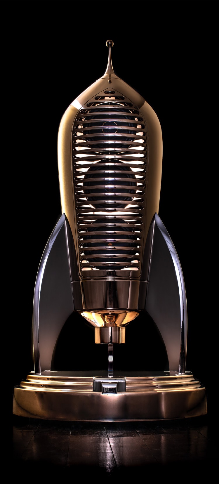 The Cosmotron 130. probably the most expensive loud speaker in the World.